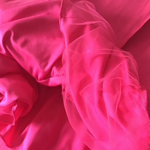 Dress 11 Hot Pink Halter NWT Honey & Rosie - Picture 7 of 10